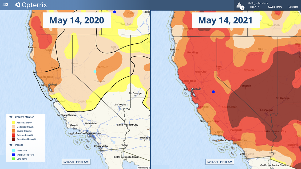 California Now Completely in Drought Conditions