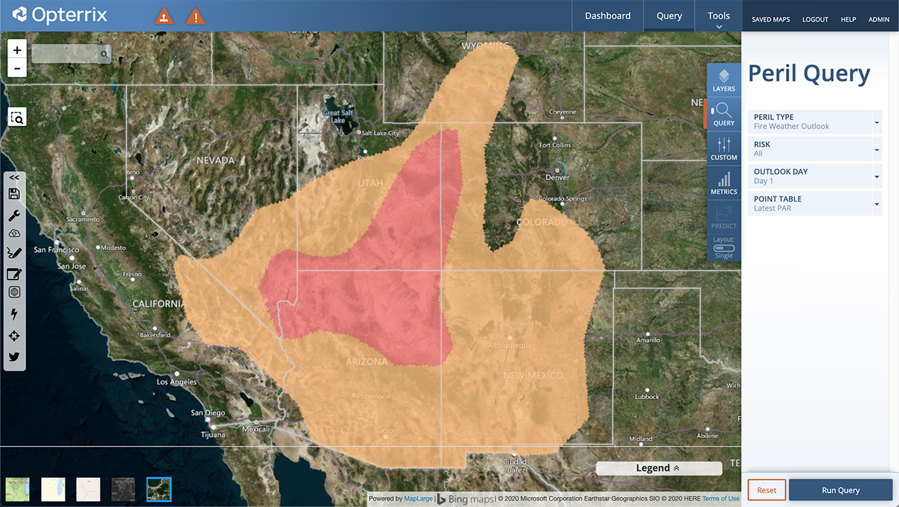 Critical fire weather outlook for southwest this weekend
