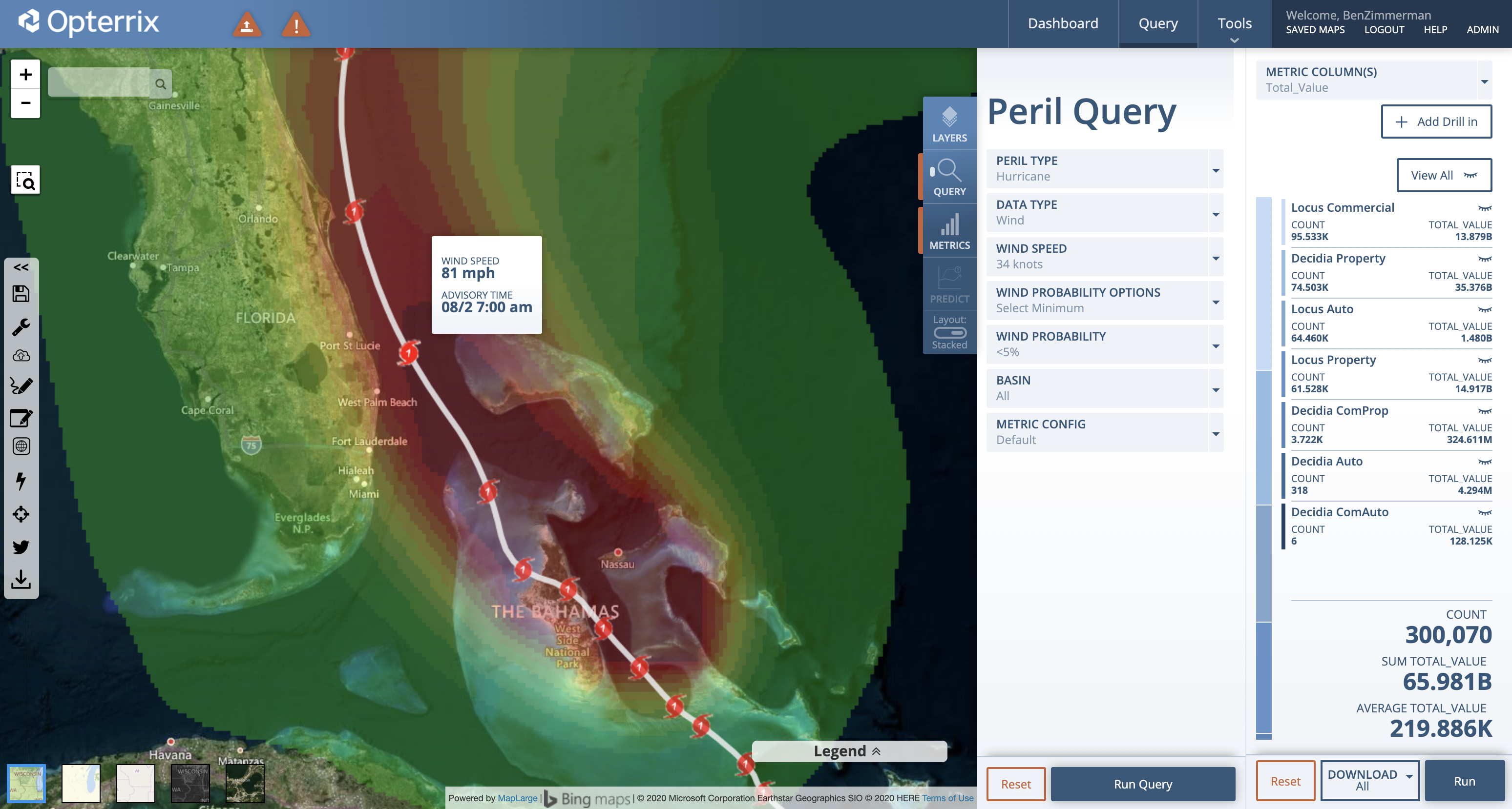 Hurricane Isaias Approaches Florida Coast