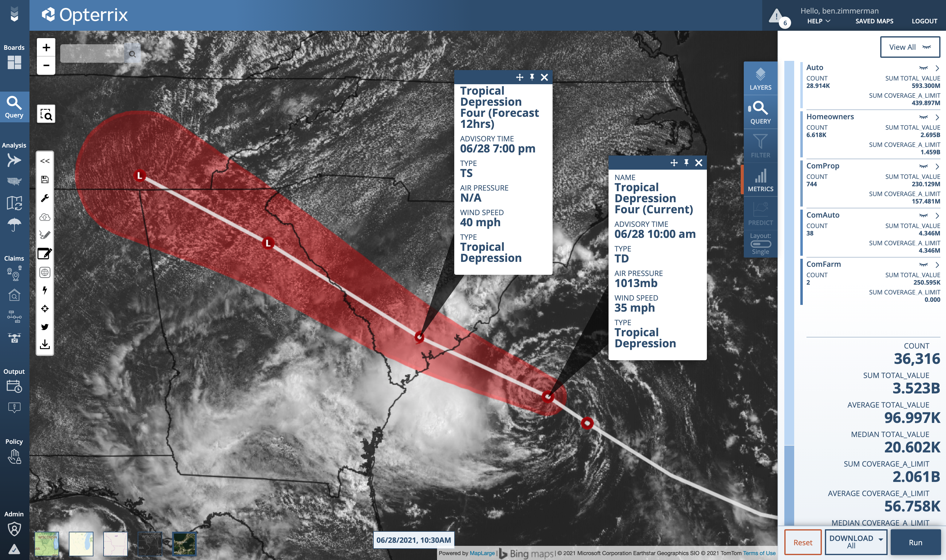 Tropical Depression Four To Make Landfall in Coming Hours