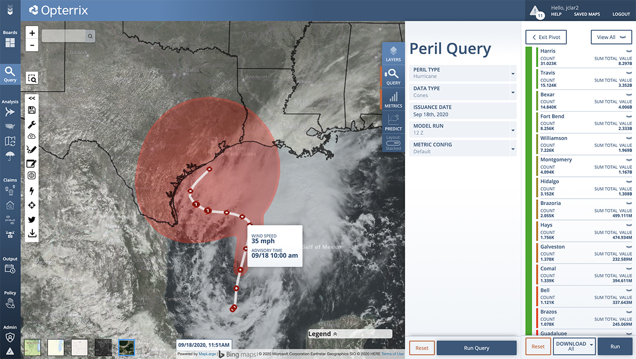 Tropical Disturbance Twenty-two Threatens Texas Coast