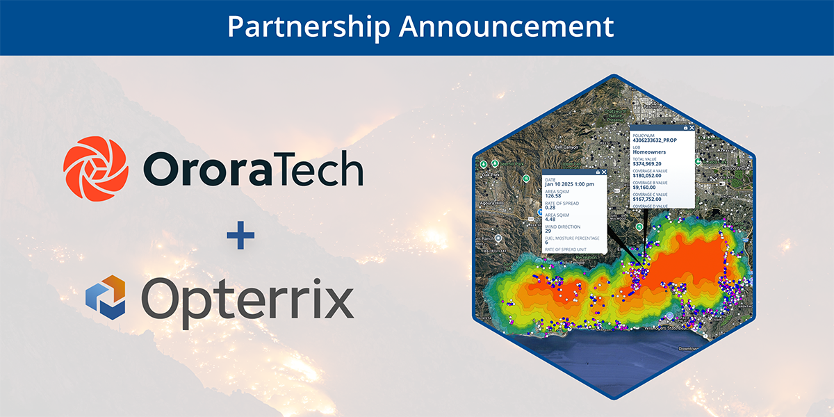 Opterrix Teams Up with OroraTech for Next-Gen Wildfire Intelligence